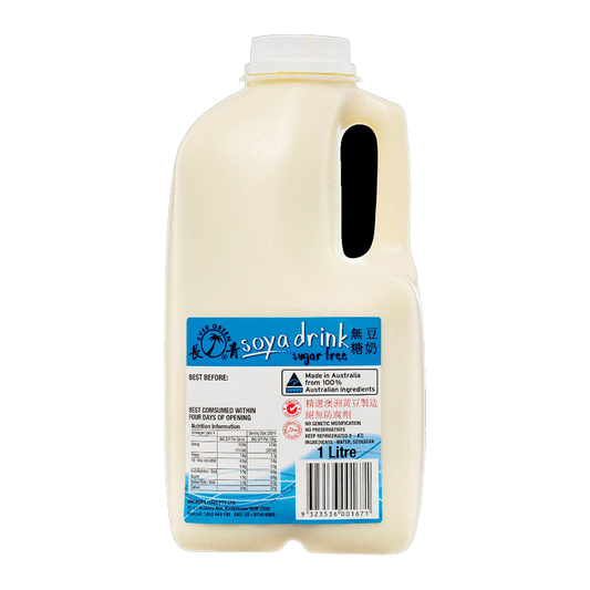 Evergreen Foods Sugar Free Soy Milk 1L
