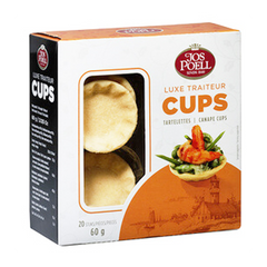 Jos Poell Canape Cups x20 60g