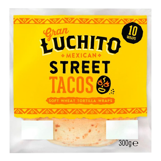 Gran Luchito Soft Taco Wraps x10 300g