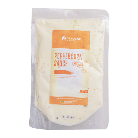 Cooked Up Peppercorn Cream Sauce 300g