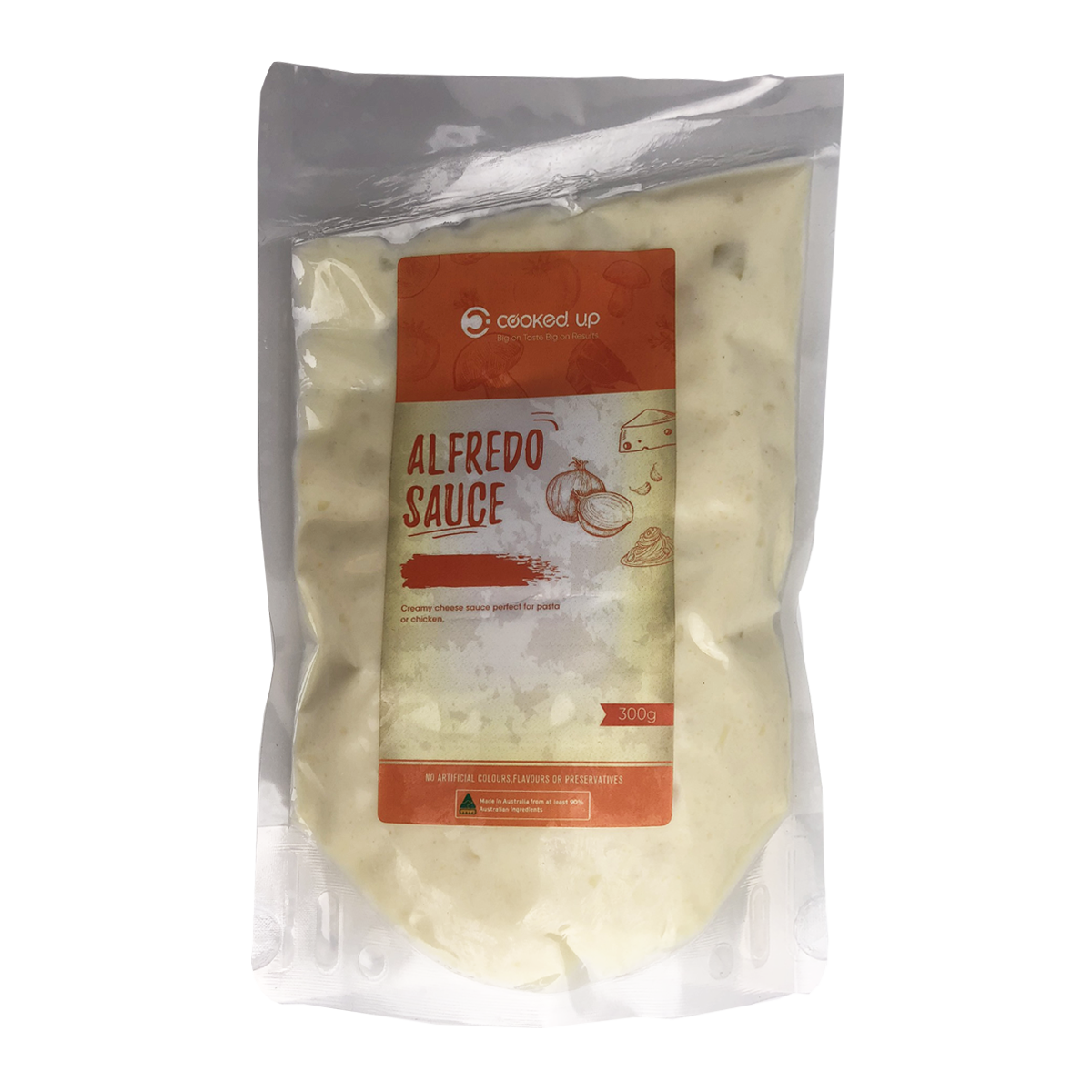 Cooked Up Alfredo Sauce 300g