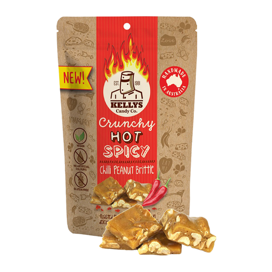 Kellys Candy Co. Chilli Peanut Brittle 180g
