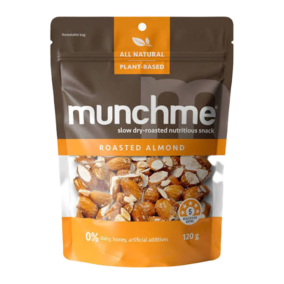 Munchme Roasted Almonds 120g