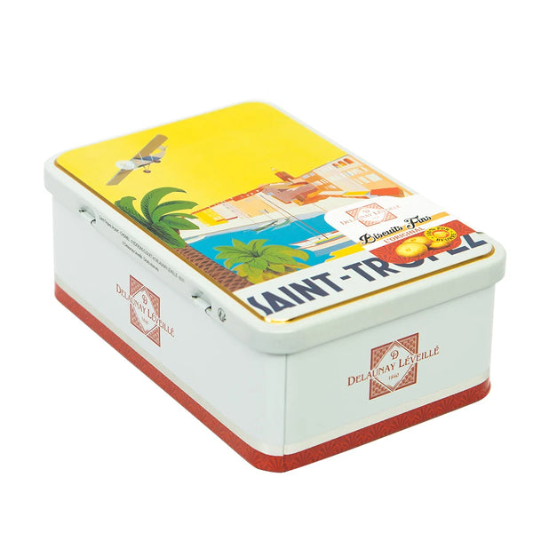 Delauny Leveille St Tropez Biscuits Tin 300g