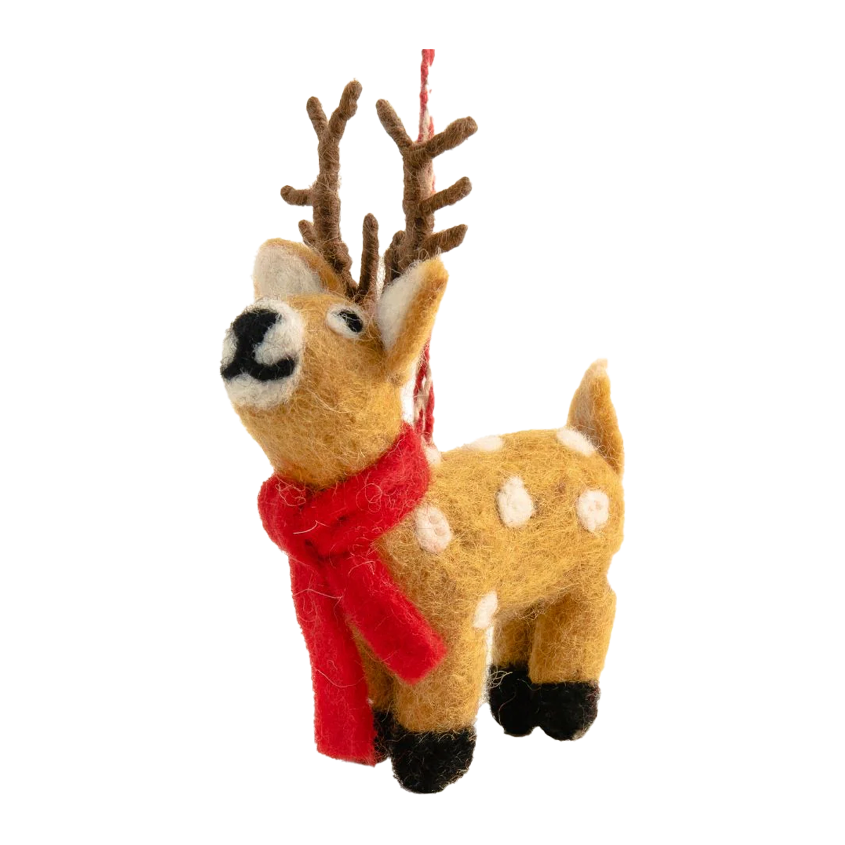 Gifted Hands Christmas Reindeer Rogan Decoration