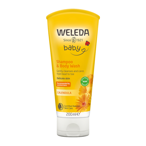 Weleda Shampoo and Body Wash 200ml