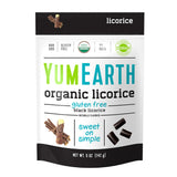YumEarth Organic Licorice Black 142g