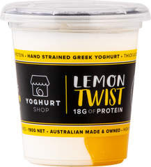 The Yoghurt Shop Lemon Twist 190g