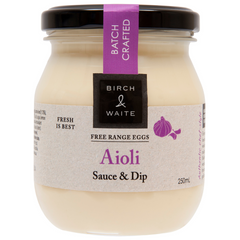 Birch and Waite Aioli Sauce and Dip 250ml
