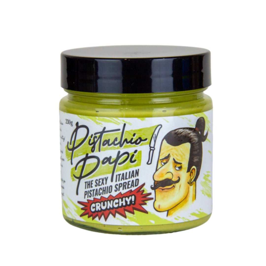Pistachio Papi Crunchy Spread 230g – Harris Farm Markets