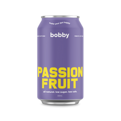 Bobby Prebiotic Soft Drink Passionfruit 330mL