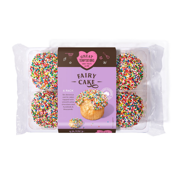 Great Temptations Fairy Cake x6 300g