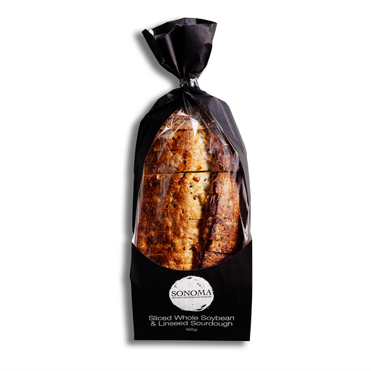 Sonoma Sliced Whole Soybean and Linseed Sourdough 625g