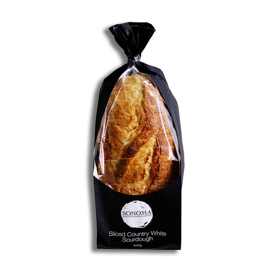 Sonoma Sliced Country White Sourdough 640g