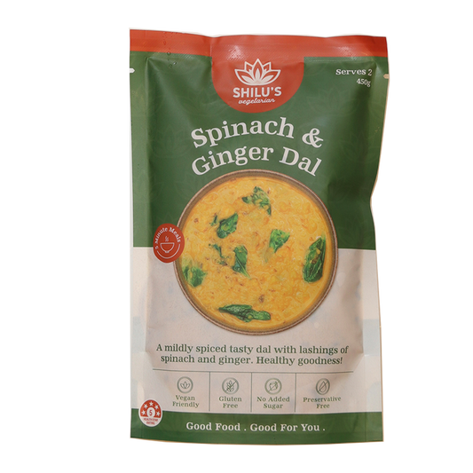 Shilu Spinach & Ginger Dal 450g