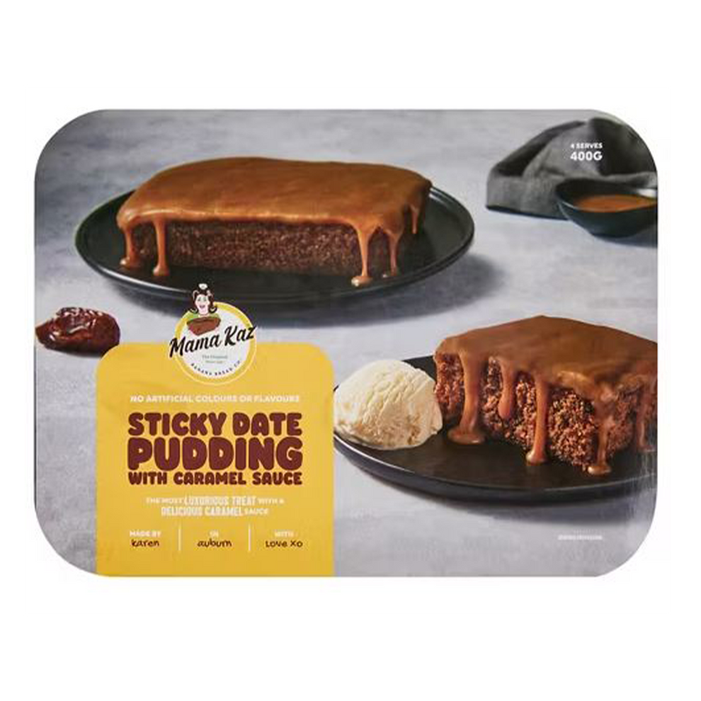 Mamakaz Sticky Date Pudding 400g – Harris Farm Markets