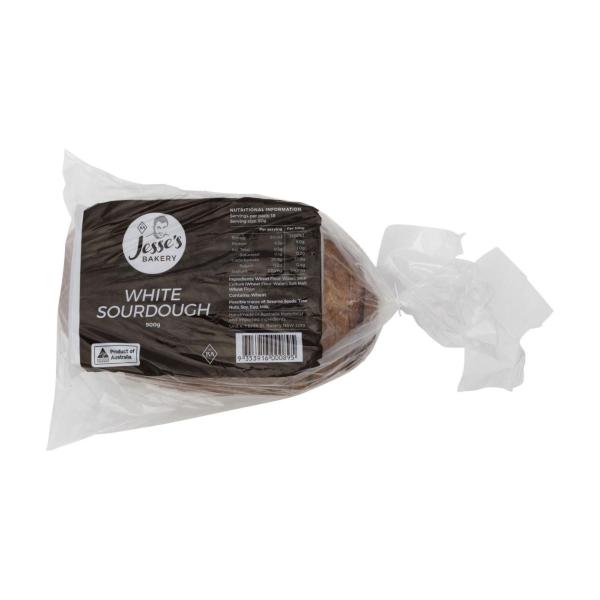 Jesse's White Sourdough Bread 900g