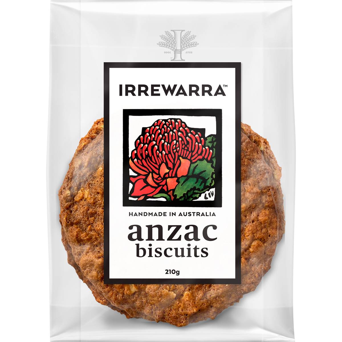 Irrewarra Anzac Biscuits 210g