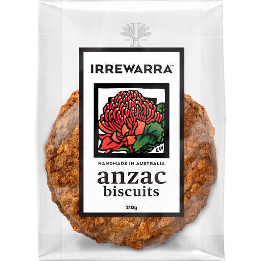 Irrewarra Anzac Biscuits 210g