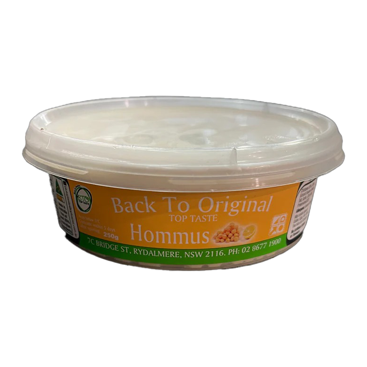 Back To Original Hommus 250g