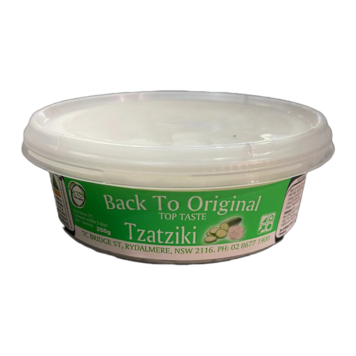 Back to Original Tzatziki 250g