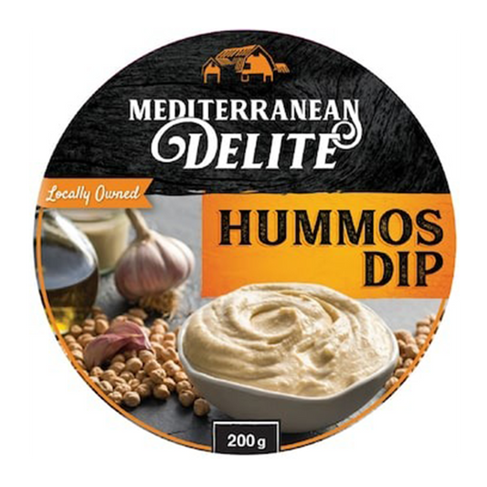 Mediterranean Delite Hommos Dip 200g