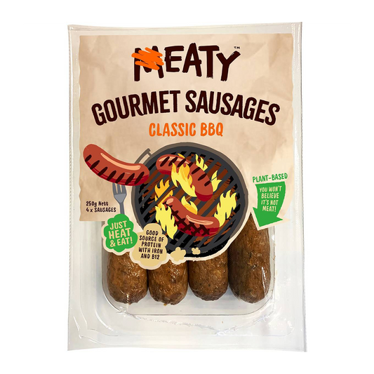 Eaty Gourmet Sausages Classic BBQ 250g