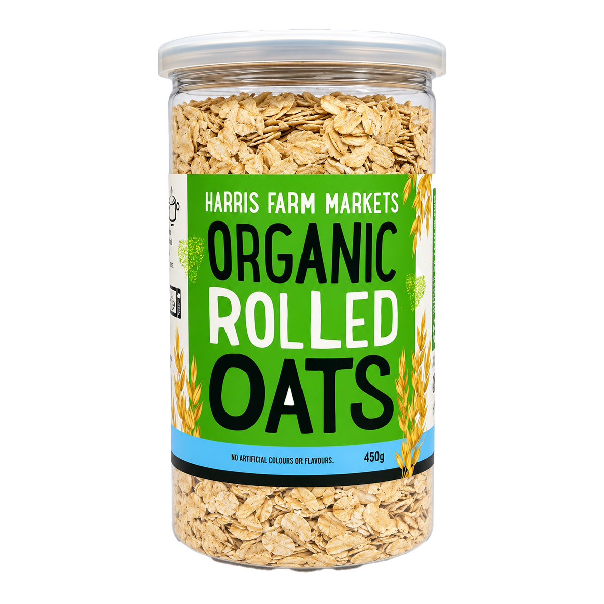 Harris Farm Organic Rolled Oats 450g