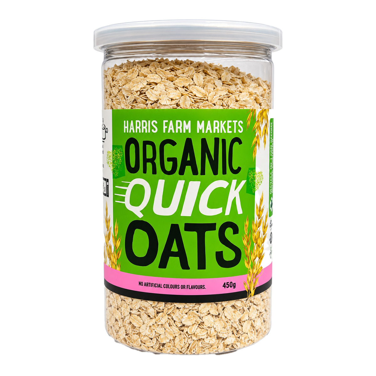 Harris Farm Organic Quick Oats 450g