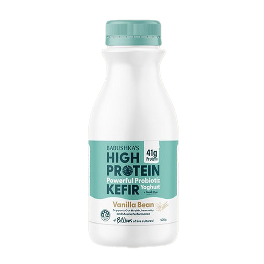 Babushka's High Protein Kefir Vanilla Bean 500g