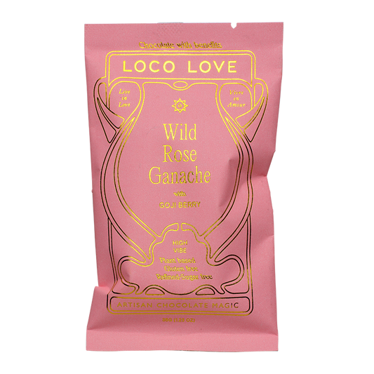Loco Love Wild Rose Ganache with Goji Berry 35g