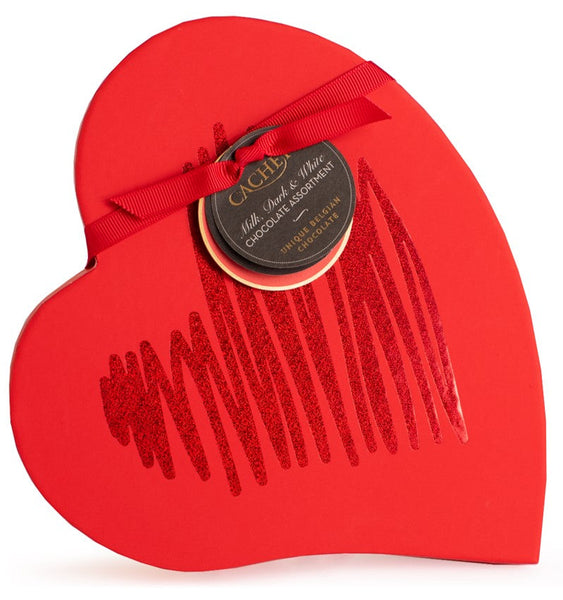 Cachet Large Red Heart Gift Box 185g