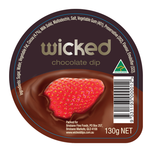 Wicked Chocolate Flavoured Dip 130g