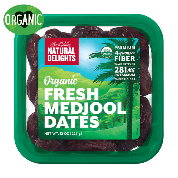 Dates Organic Natural Delights Fresh Medjool 227g