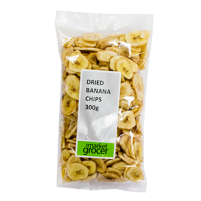 The Market Grocer Banana Chips 300g Harris Farm Markets