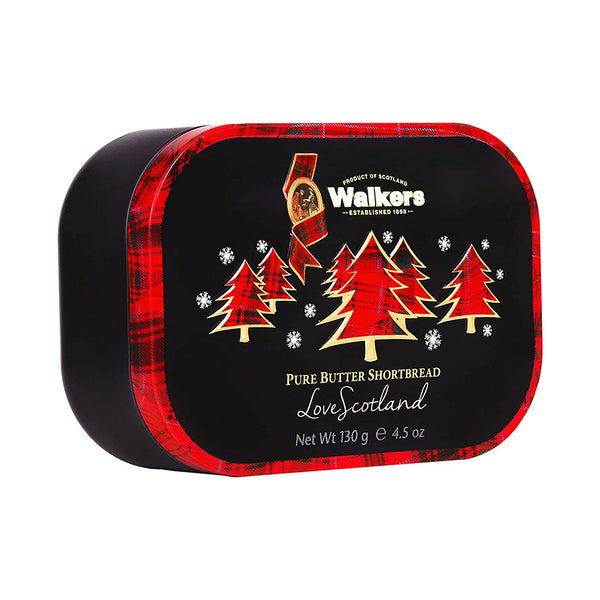 Walkers Christmas Tree Tin 130g