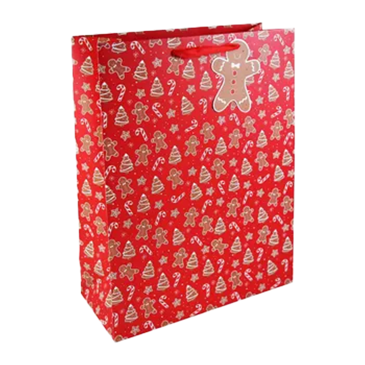 Eurowrap Gift Bag Gold Tree Large