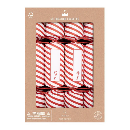 Celebration Crackers Candy Cane x12