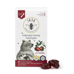 1839 Manuka Honey Lemon Lozenges x12 54g