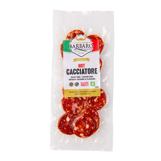 Barbaro Smallgoods Hot Cacciatore 120g