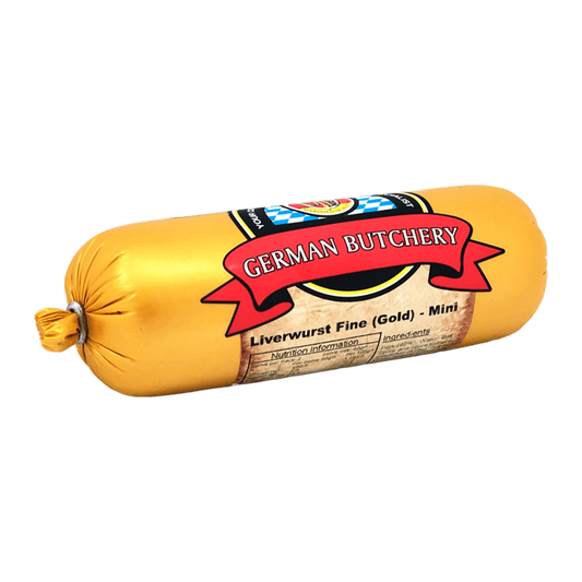 German Butchery Gold Liverwurst Fine 150g