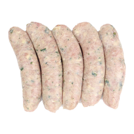 Butcher Chicken and Chive Sausage 400g