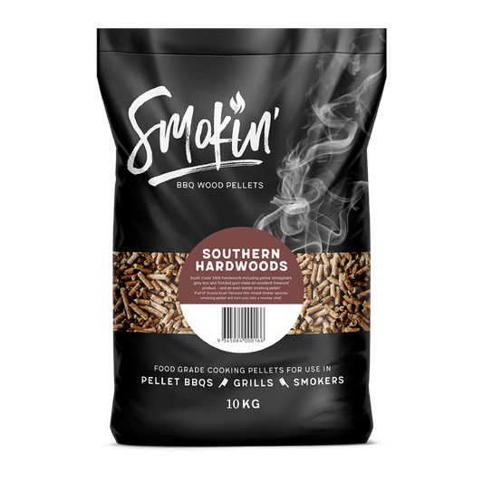 Smokin' BBQ Southern Hardwoods Wood Pellets 10kg