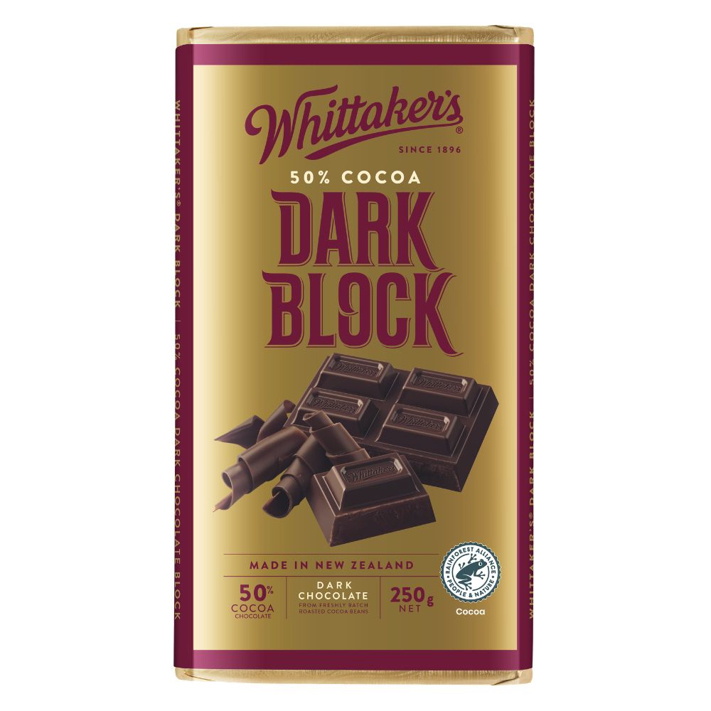 Whittakers Dark Block Chocolate 250g
