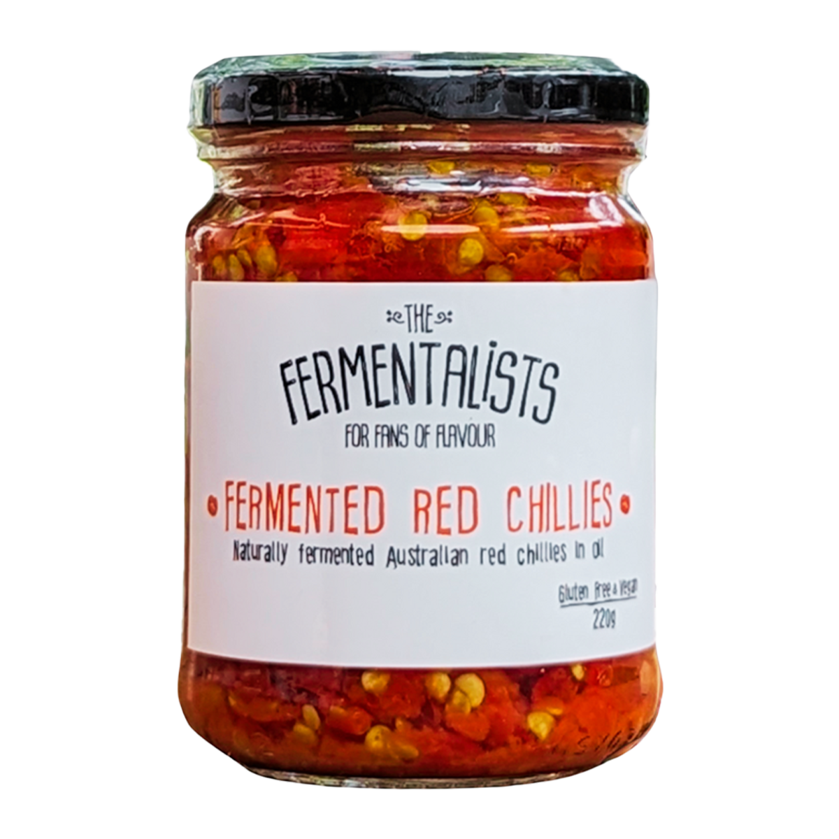 The Fermentalists Fermented Red Chillies 220g