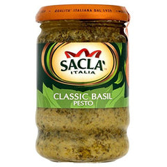Sacla  Pesto Classic Basil 190g