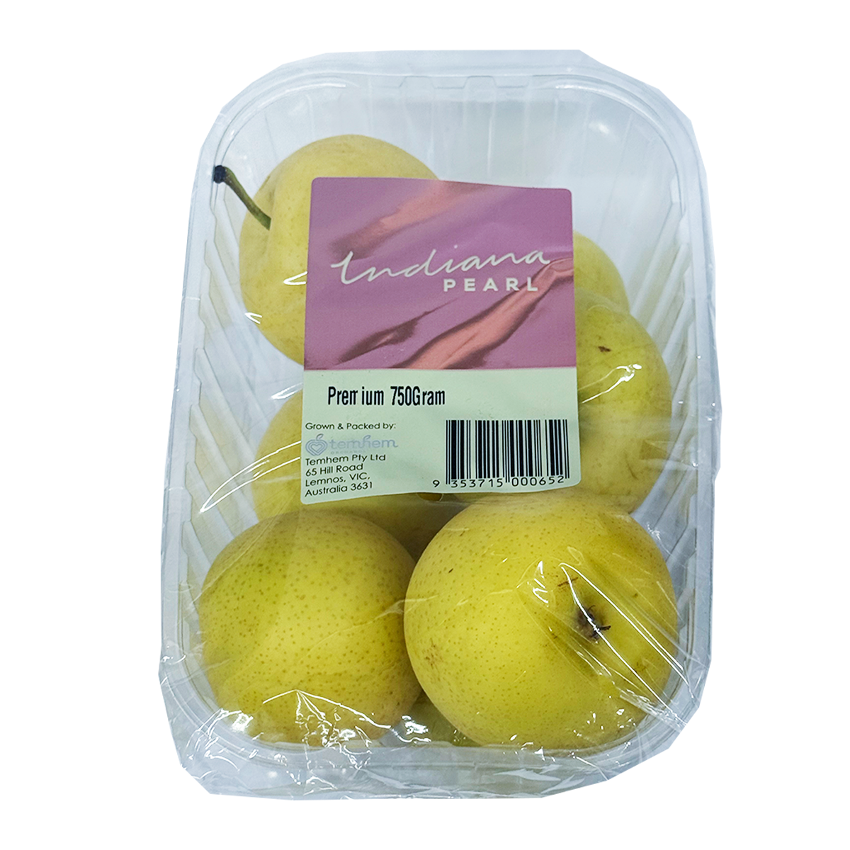 Pears Nashi Premium Prepack 750g