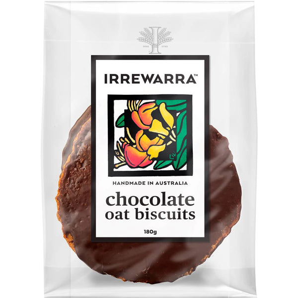 Irrewarra Chocolate Oat Biscuit 180g