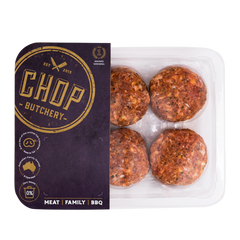 Chop Butchery Mediterranean Pork Rissole 500g