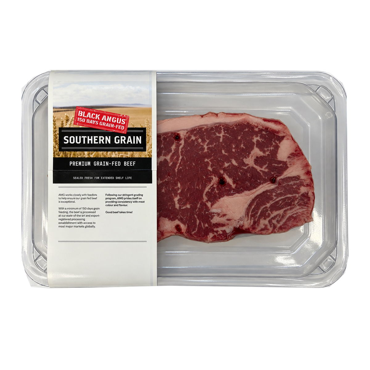 Southern Grain Premium Grain Fed Beef Porterhouse Steak MB2 250-350g